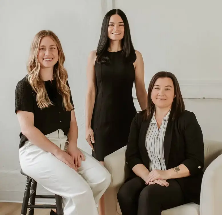 Three members of the Always Home Custom Designs interior design team